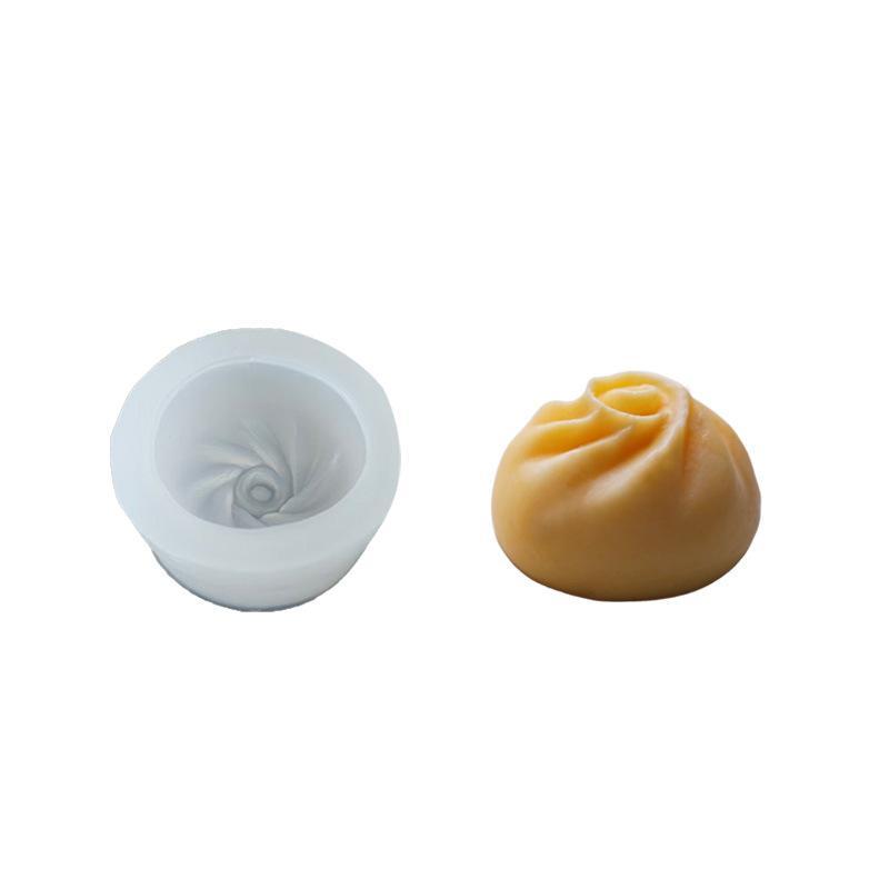 Soap Making Home - 3D Cute Dumpling Baozi Silicone Mold