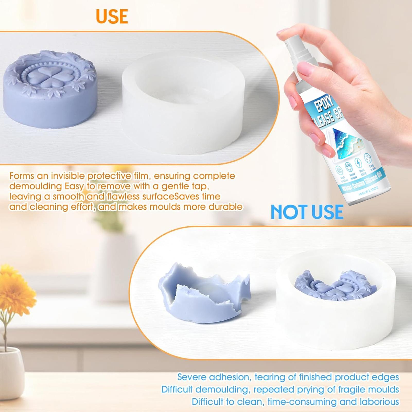 100ml Silicone Release Spray E - огляд і ціна Soap Making Home