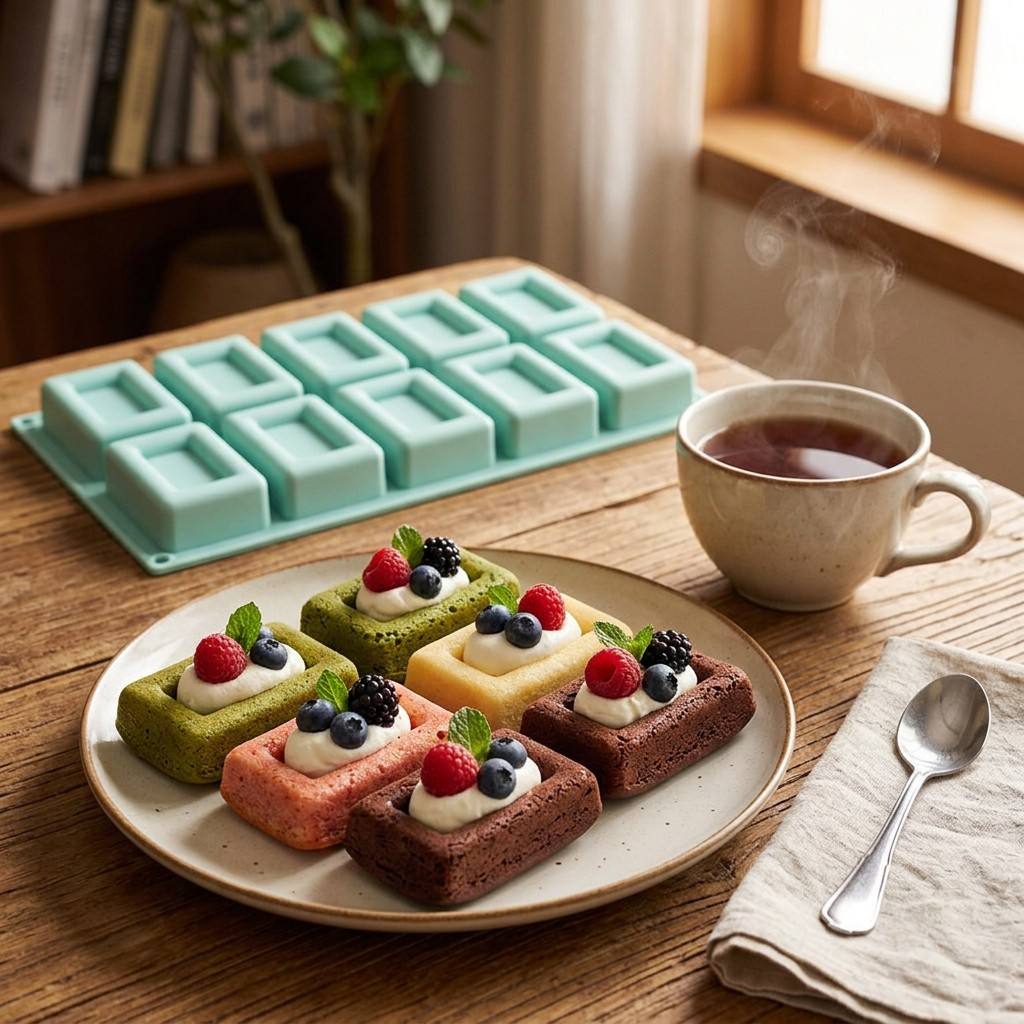 Non-stick 10-Hole Rectangle Si - огляд і ціна Soap Making Instructions