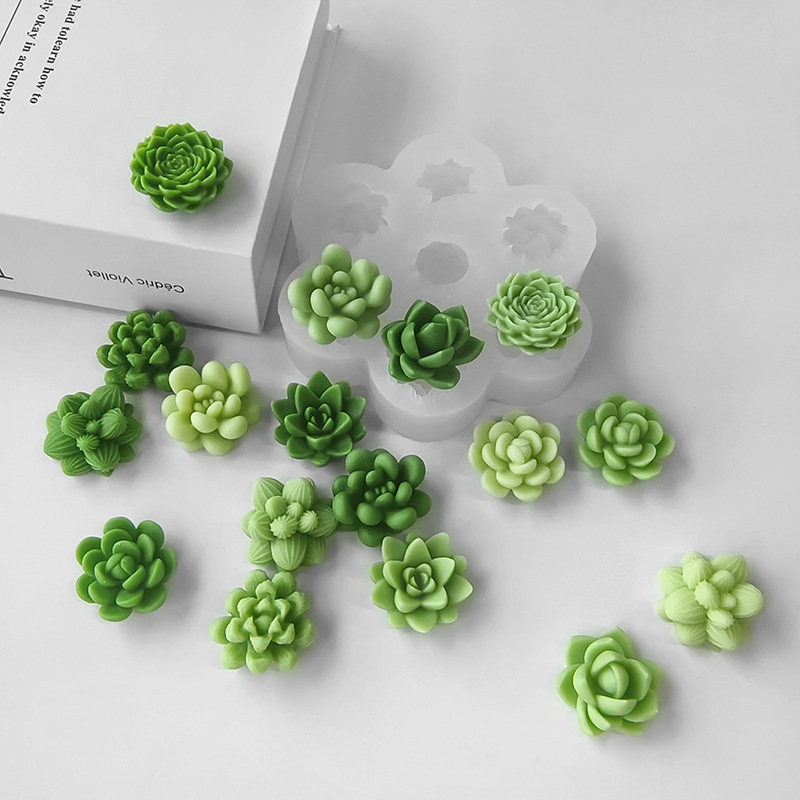 7 In1 Succulent Cactus Silicon - огляд і ціна Soap Making Home