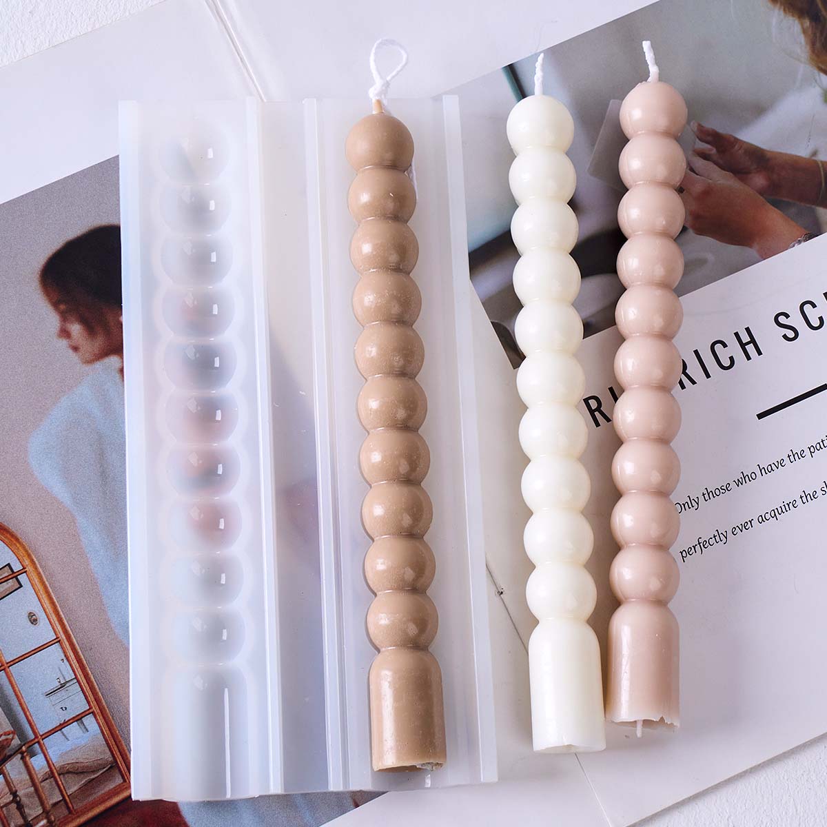 3D Long Stripes Bubble Bead Pi - огляд і ціна Soap Making Home