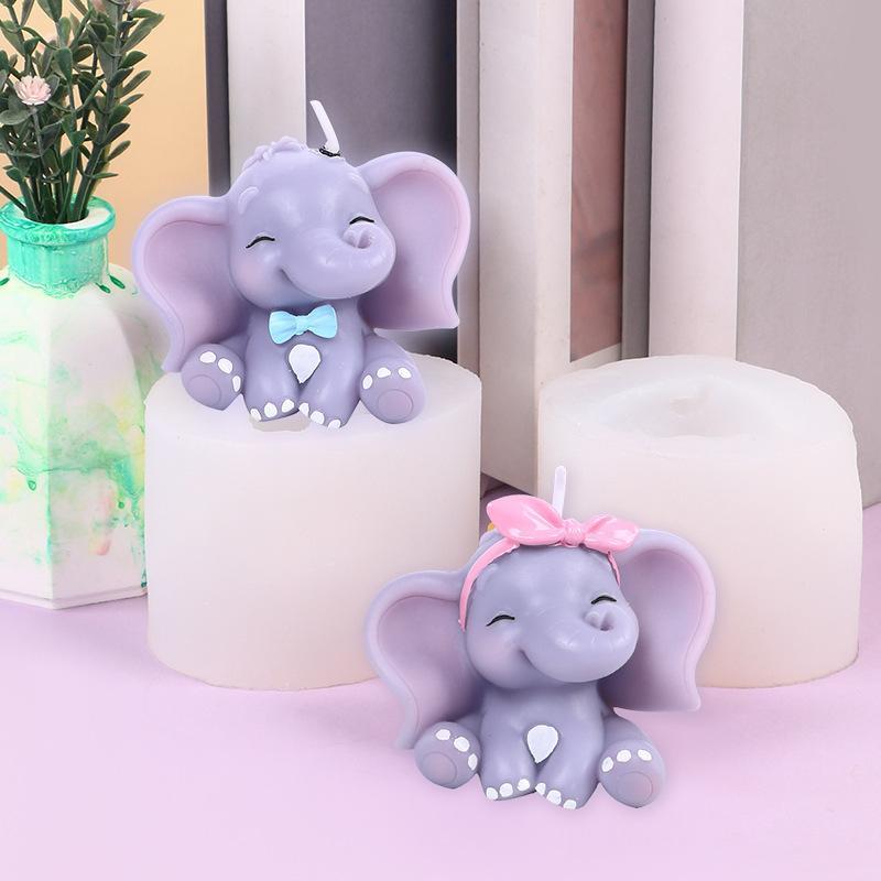 Cute 3D Elephant Silicone Cand - огляд і ціна Soap Making Lye