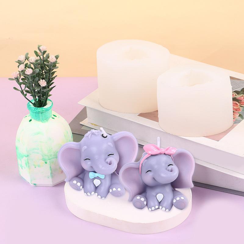 Cute 3D Elephant Silicone Cand - огляд і ціна Soap Making Lye