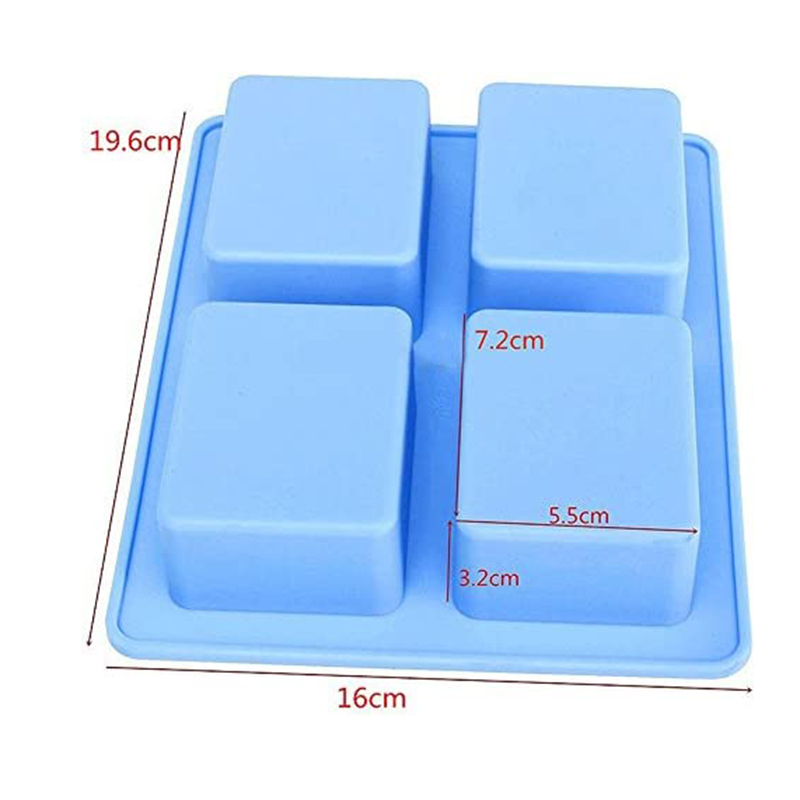 Rectangle Life Tree Silicone S - огляд і ціна Soap Making Things