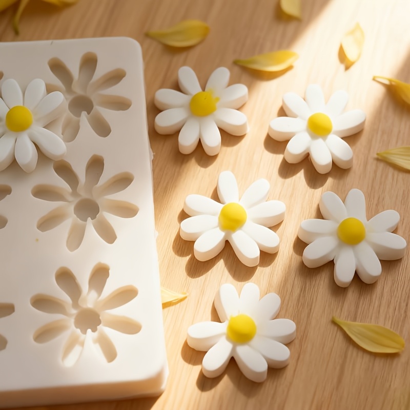 1pc 3D Daisy Sunflower Silicon - огляд і ціна Soap Making Lye