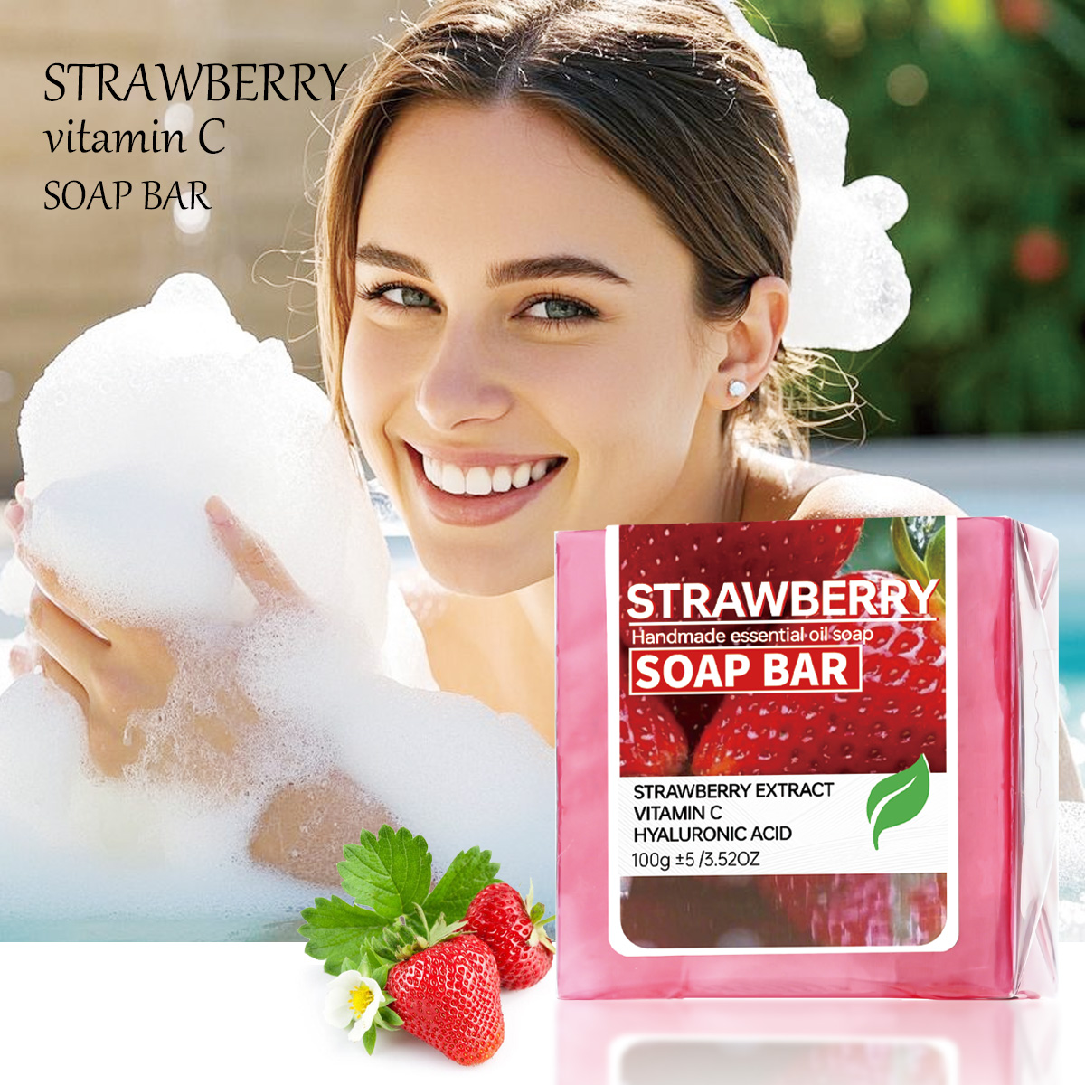 Strawberry Fruit Jam Puree Ess - огляд і ціна Soap Making Fragrance Oil
