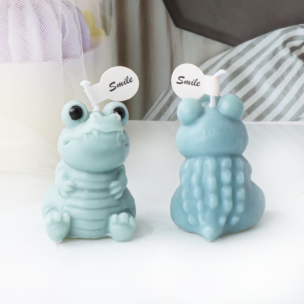 3D Cute Crocodile Candle Silic - огляд і ціна Soap Making Home