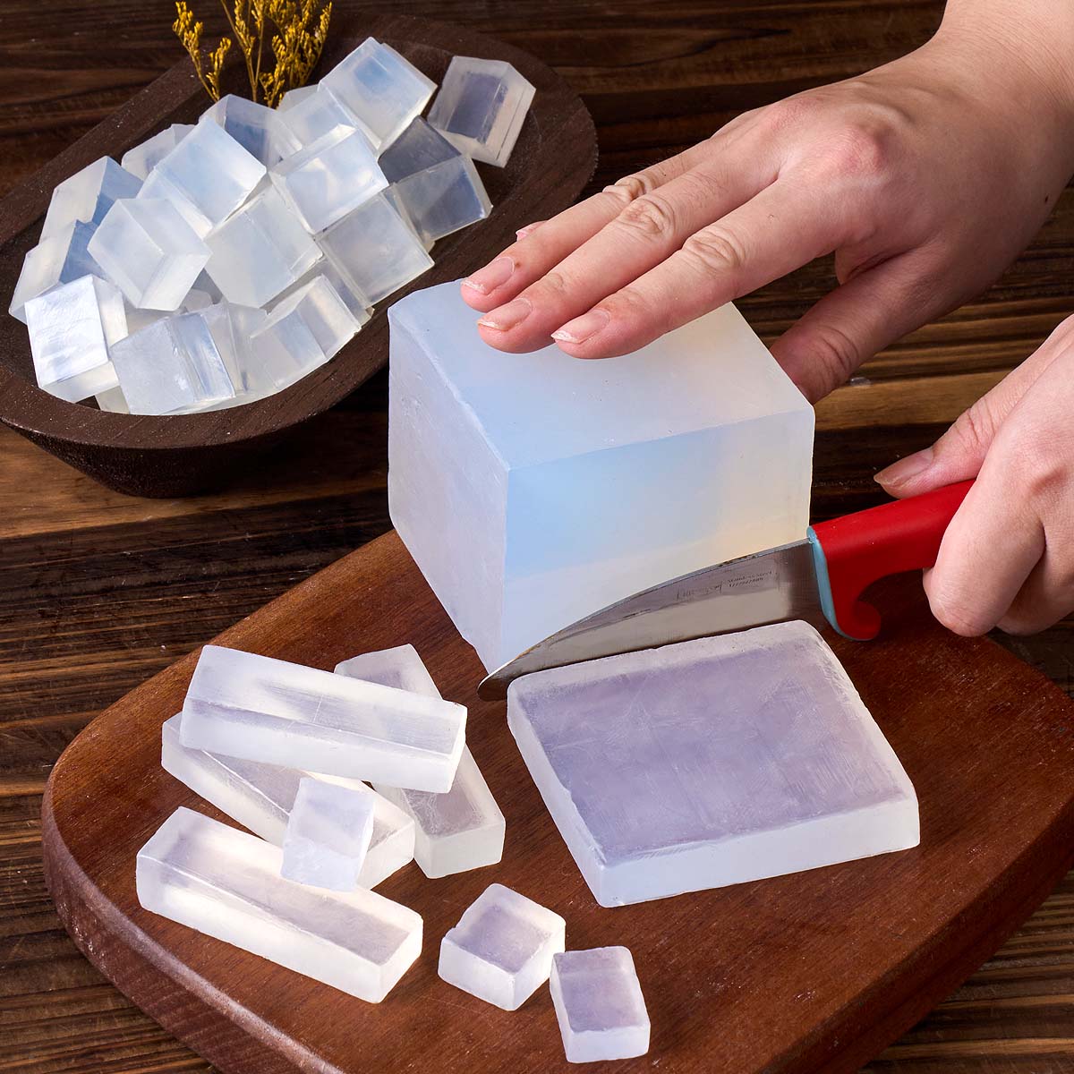 1000g Glycerin Soap Base DIY H - огляд і ціна Soap Making Supplies Wholesale