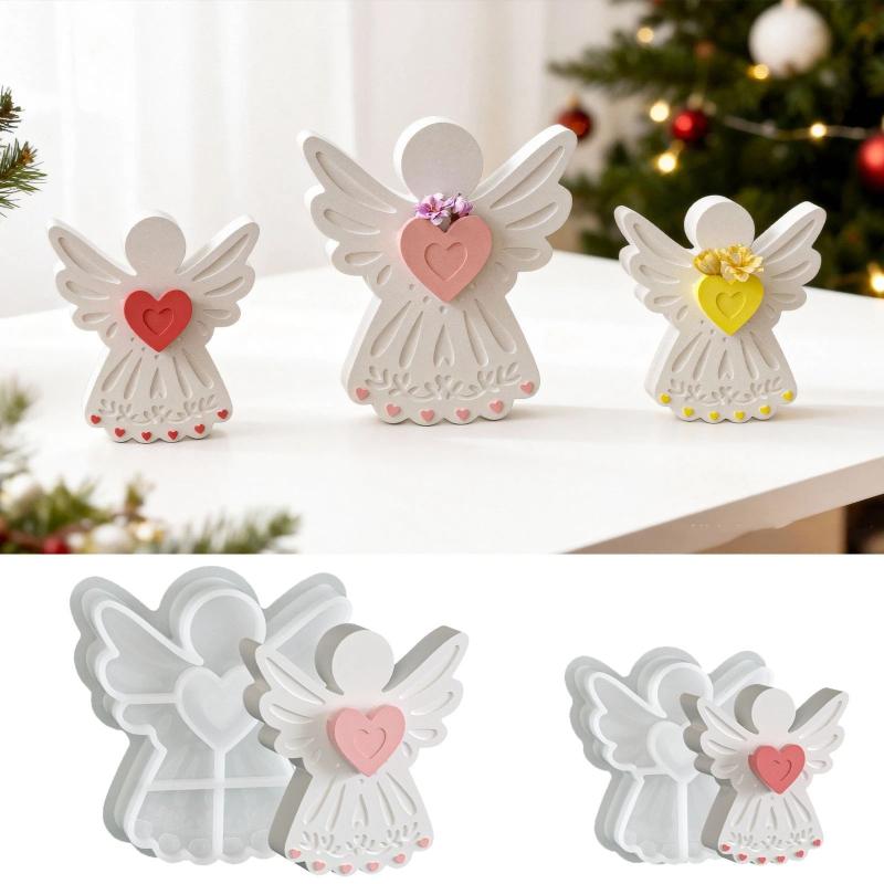 Love Angel Gypsum Mold Candle  - огляд і ціна Soap Making Lye