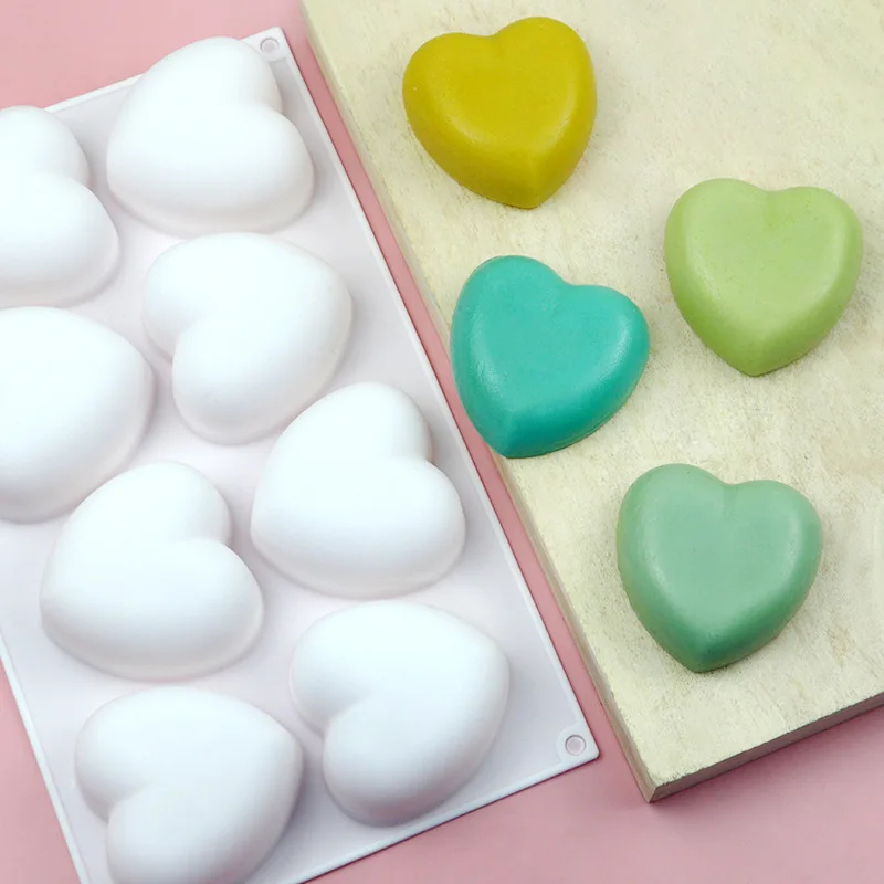 Love Heart Silicone Soap Mold  - огляд і ціна Soap Making Things