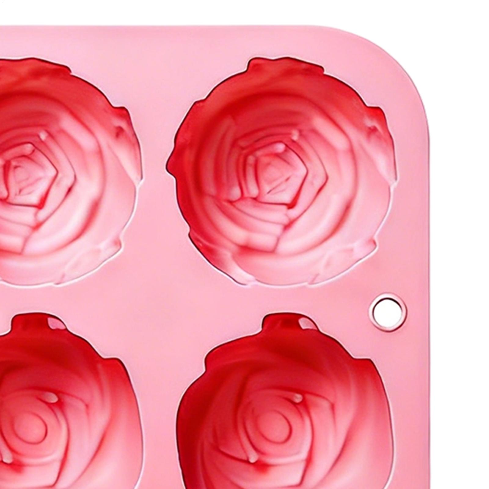 8 Holes Rose Flower Silicone M - огляд і ціна Soap Making Home