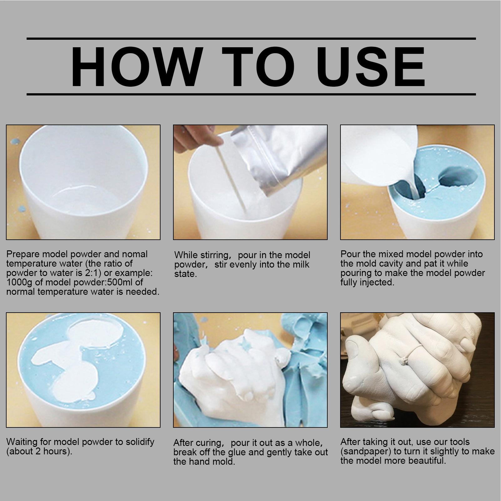 Baby Hand And Foot Casting Kit - огляд і ціна Soap Making Instructions