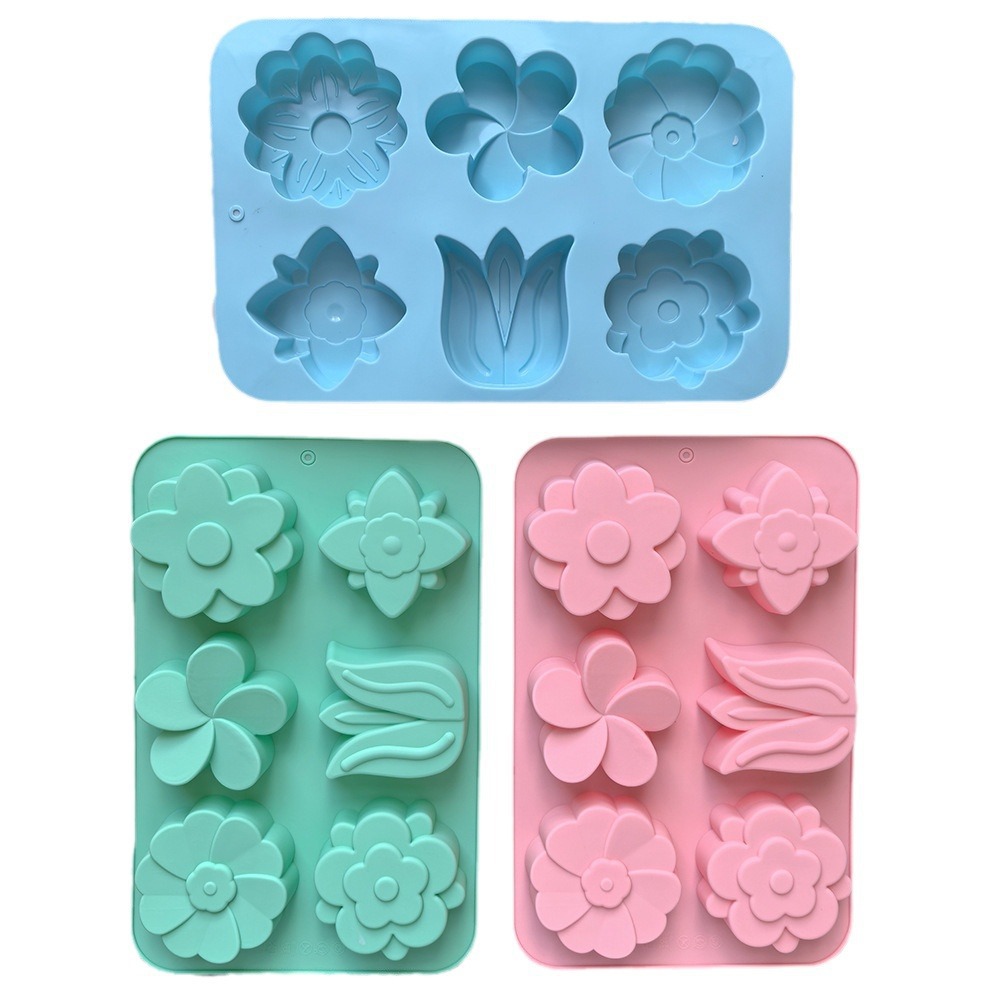 kinds Flower Silicone Molds Di - огляд і ціна Soap Making Instructions