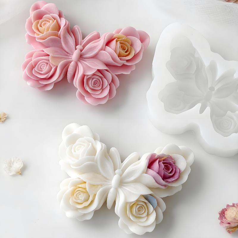 DIY Rose Butterfly Form Silico - огляд і ціна Soap Making Things