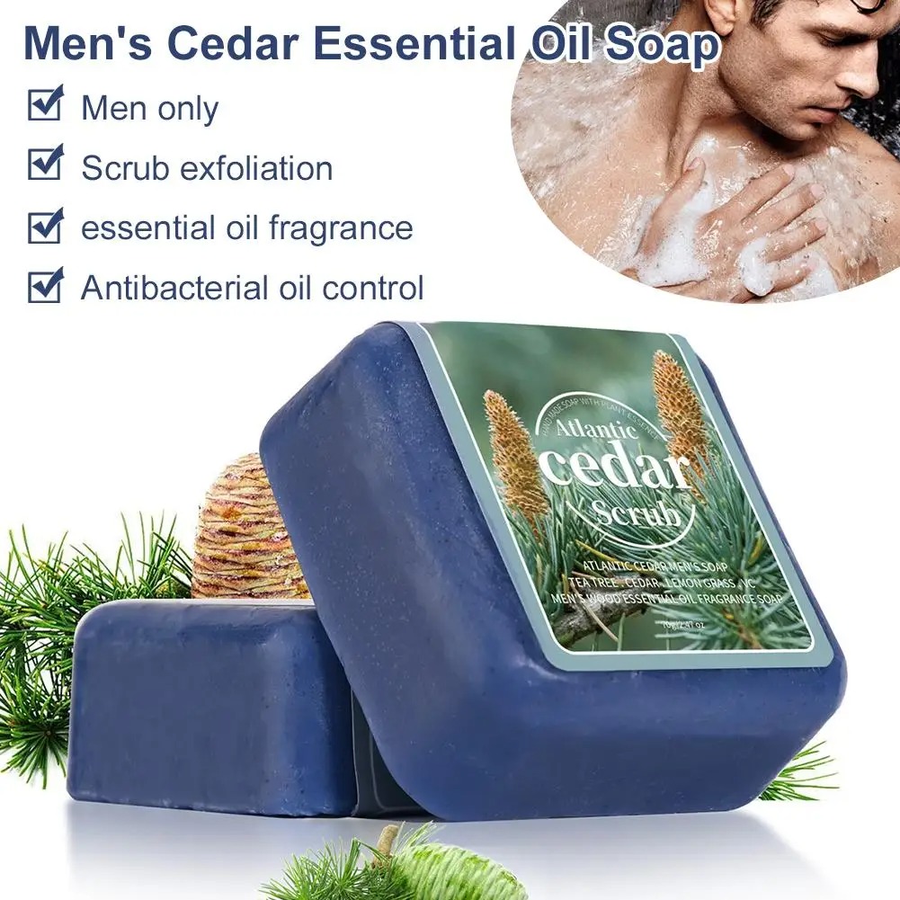 Men's Cedar Essential Oil Soap - огляд і ціна Soap Making Fragrance Oil