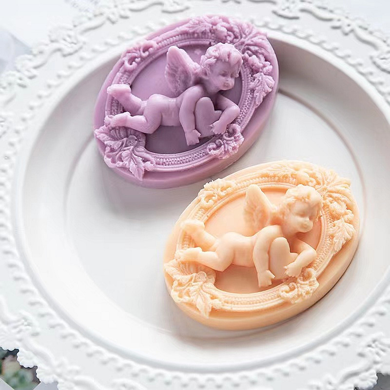 3D Angel Kids Shaped Silicone  - огляд і ціна Soap Making Home