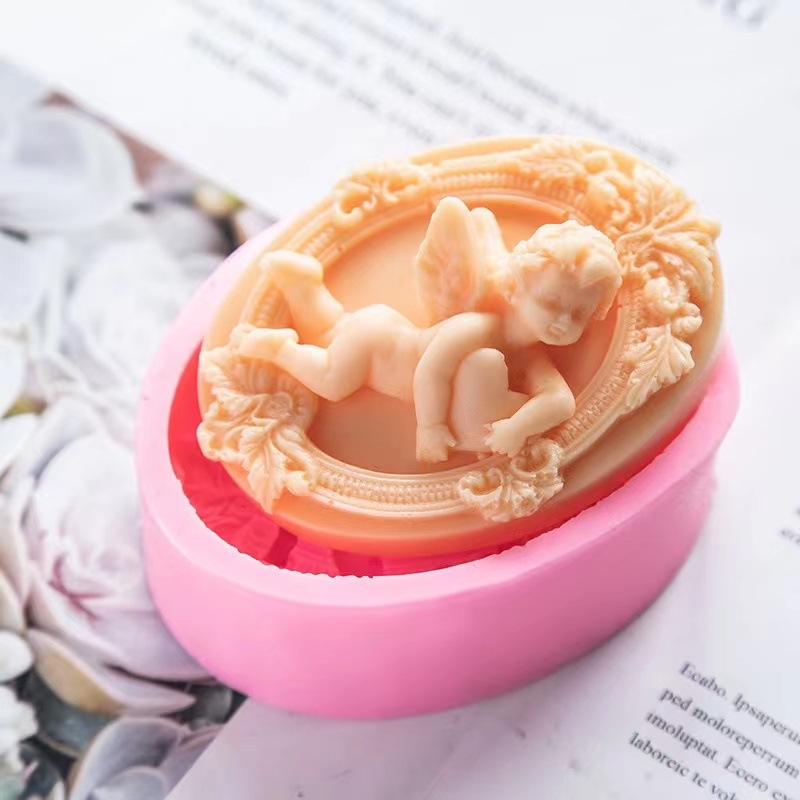 3D Angel Kids Shaped Silicone  - огляд і ціна Soap Making Home