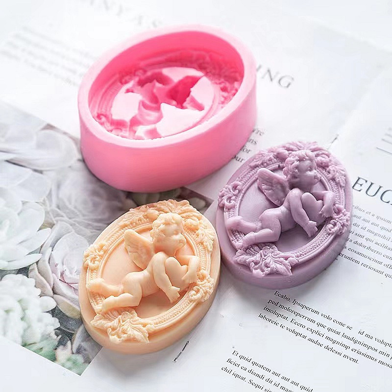 3D Angel Kids Shaped Silicone  - огляд і ціна Soap Making Home