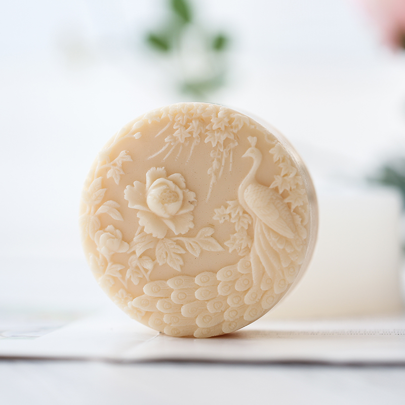 Peacock Flower Pattern Silicon - огляд і ціна Soap Making Things