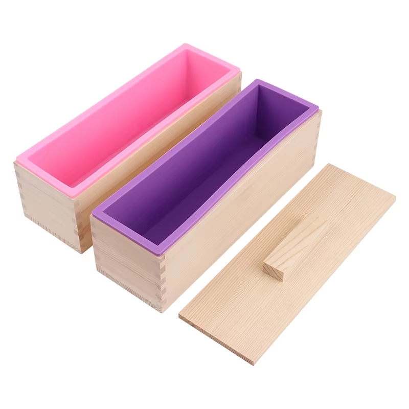 1200ml Rectangle Silicone Soap - огляд і ціна Soap Making Lye